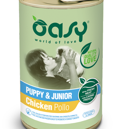 Oasy | Puppy & Junior Pollo (umido)